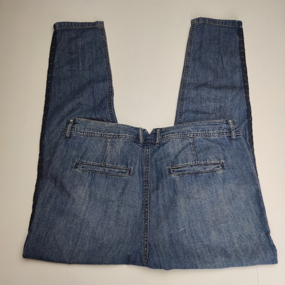 Free People Pleated Jeans Size 26 Embroidered - Picture 4 of 13